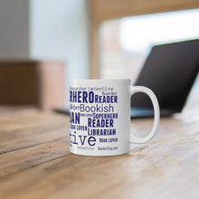 Load image into Gallery viewer, Librarian Word Cloud Ceramic Mug 11oz
