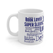 Load image into Gallery viewer, Librarian Word Cloud Ceramic Mug 11oz
