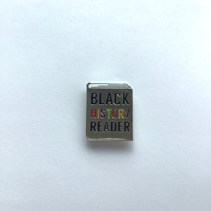 Black History Reader Enamel Pin