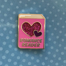 Load image into Gallery viewer, Romance Reader Enamel Pin
