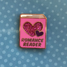 Load image into Gallery viewer, Romance Reader Enamel Pin
