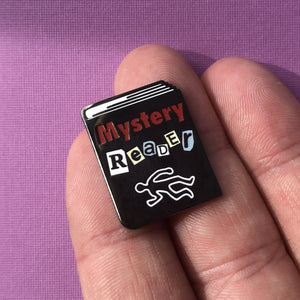 Mystery Reader Enamel Pin