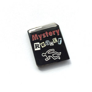 Mystery Reader Enamel Pin