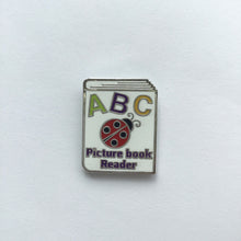 Load image into Gallery viewer, Picture Book Reader Enamel Pin
