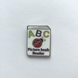 Picture Book Reader Enamel Pin