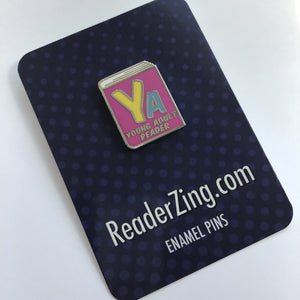 YA Reader Enamel Pin