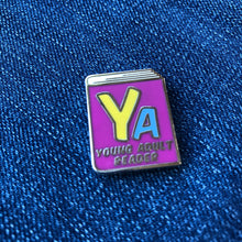 Load image into Gallery viewer, YA Reader Enamel Pin
